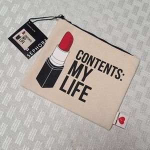 breakups to makeup canvas bag